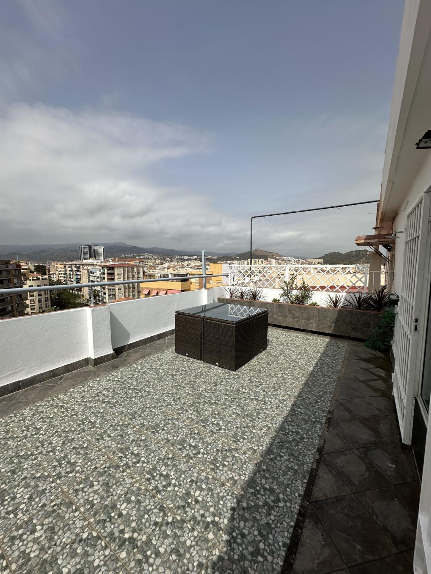 Atico Plaza Bailen Malaga Centro Apartman Kültér fotó