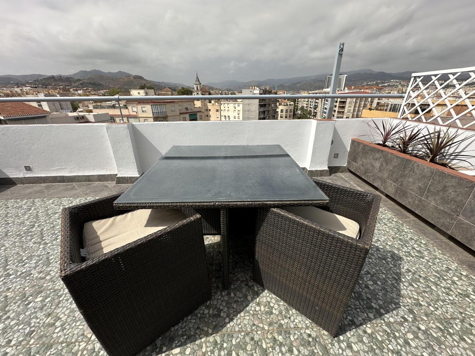 Atico Plaza Bailen Malaga Centro Apartman Kültér fotó