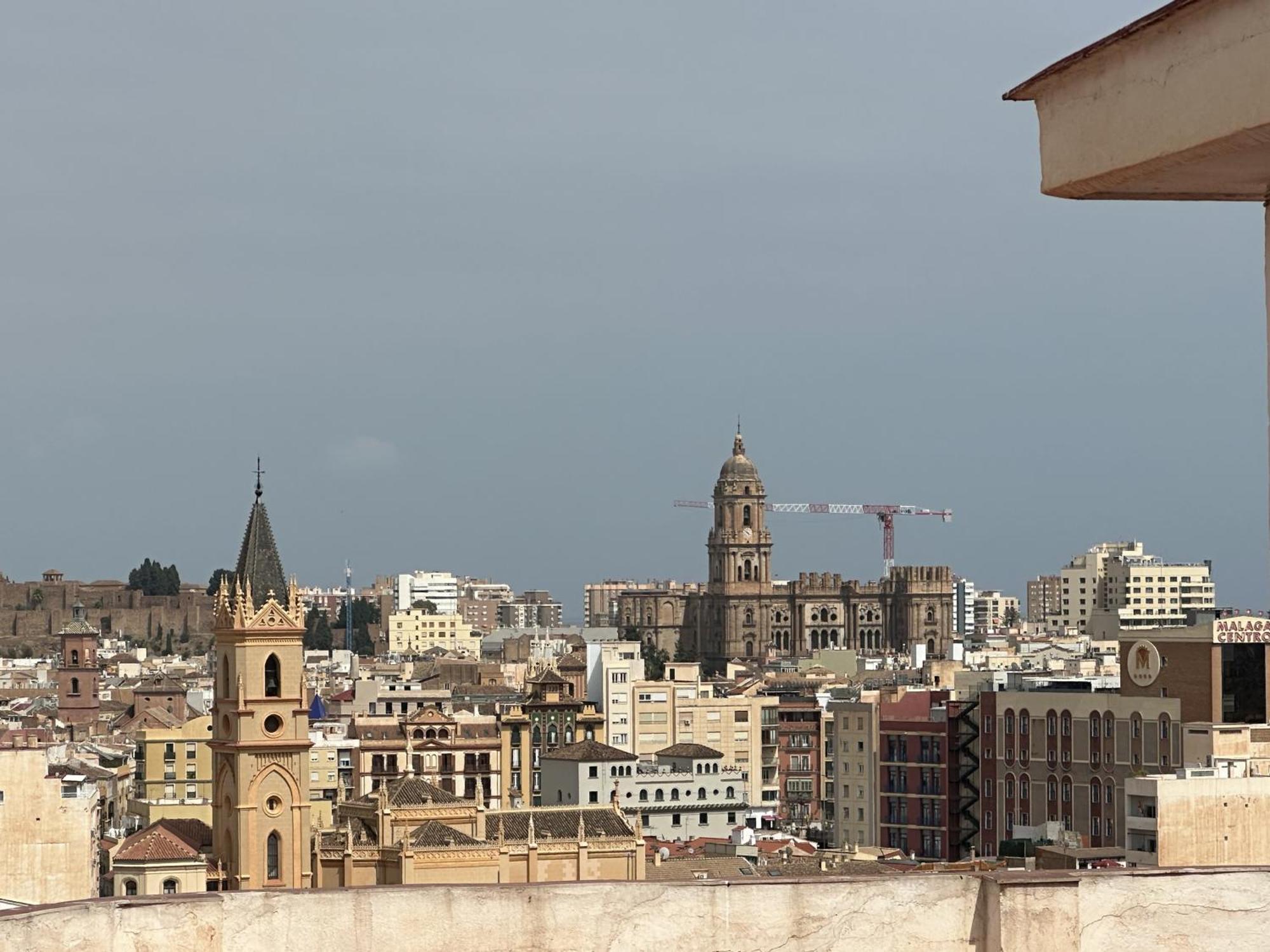 Atico Plaza Bailen Malaga Centro Apartman Kültér fotó