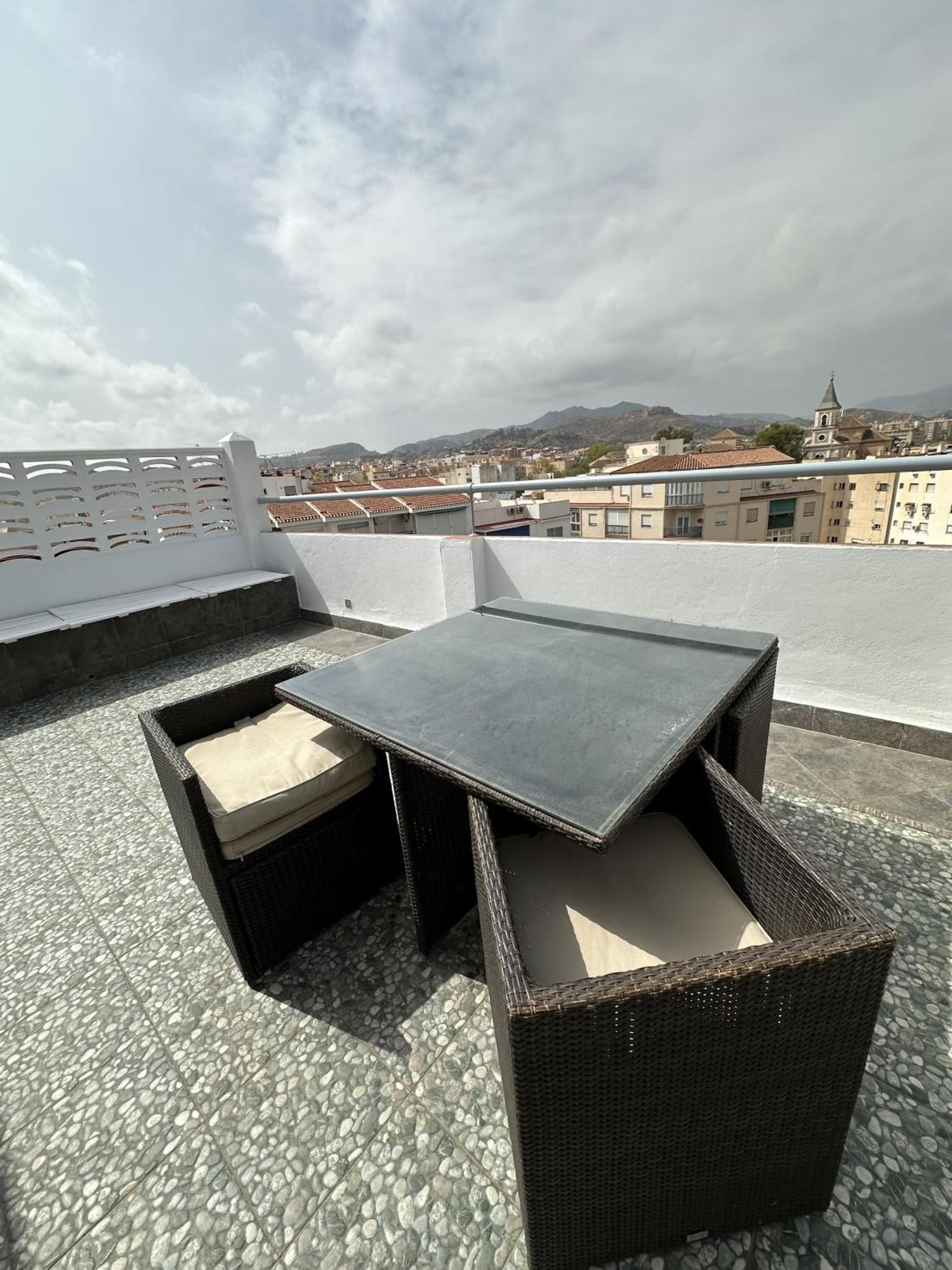 Atico Plaza Bailen Malaga Centro Apartman Kültér fotó